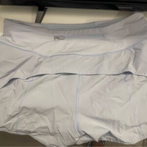 lululemon athletica Light Blue Athletic Shorts